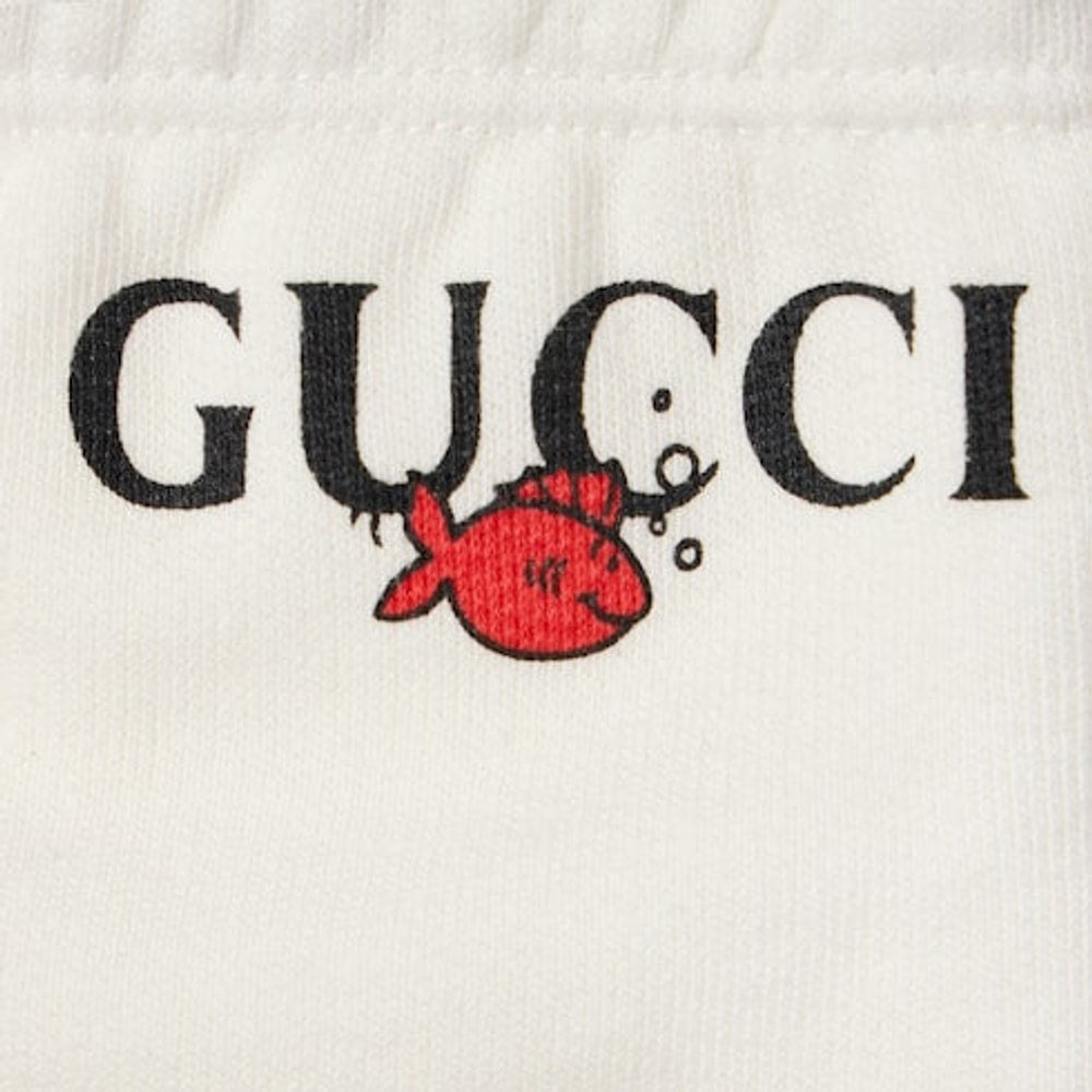 Children's cotton shorts with print