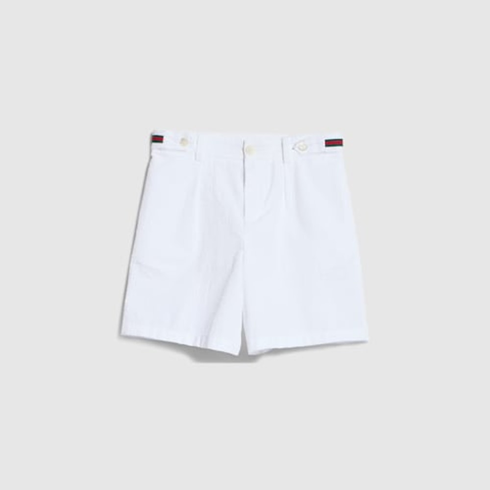 Children's crinkle cotton shorts