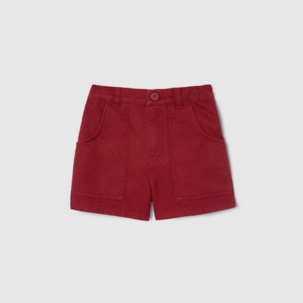 Children's cotton canvas shorts