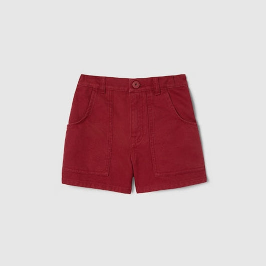 Children's cotton canvas shorts