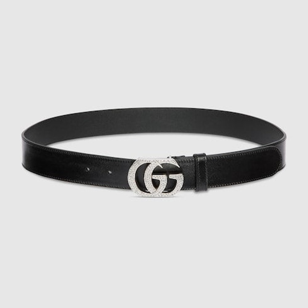 Belt with Double G buckle
