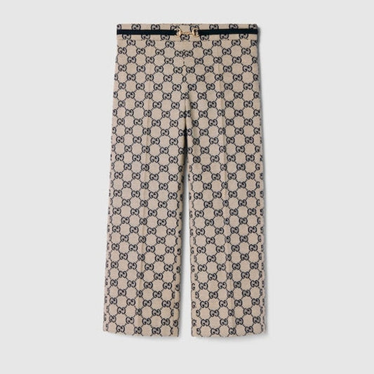 Children's GG canvas pants