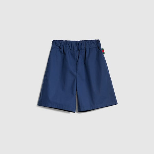 Children's cotton poplin shorts