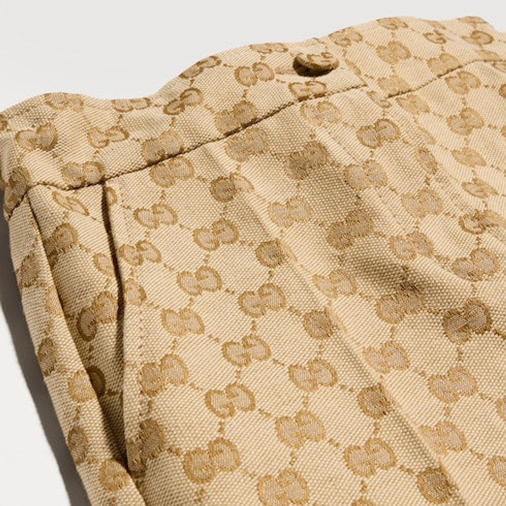 Children's GG canvas pants