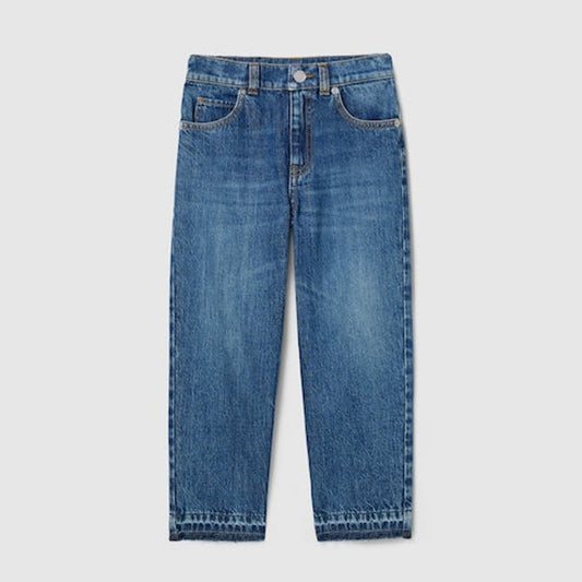 Children's bleached denim pants