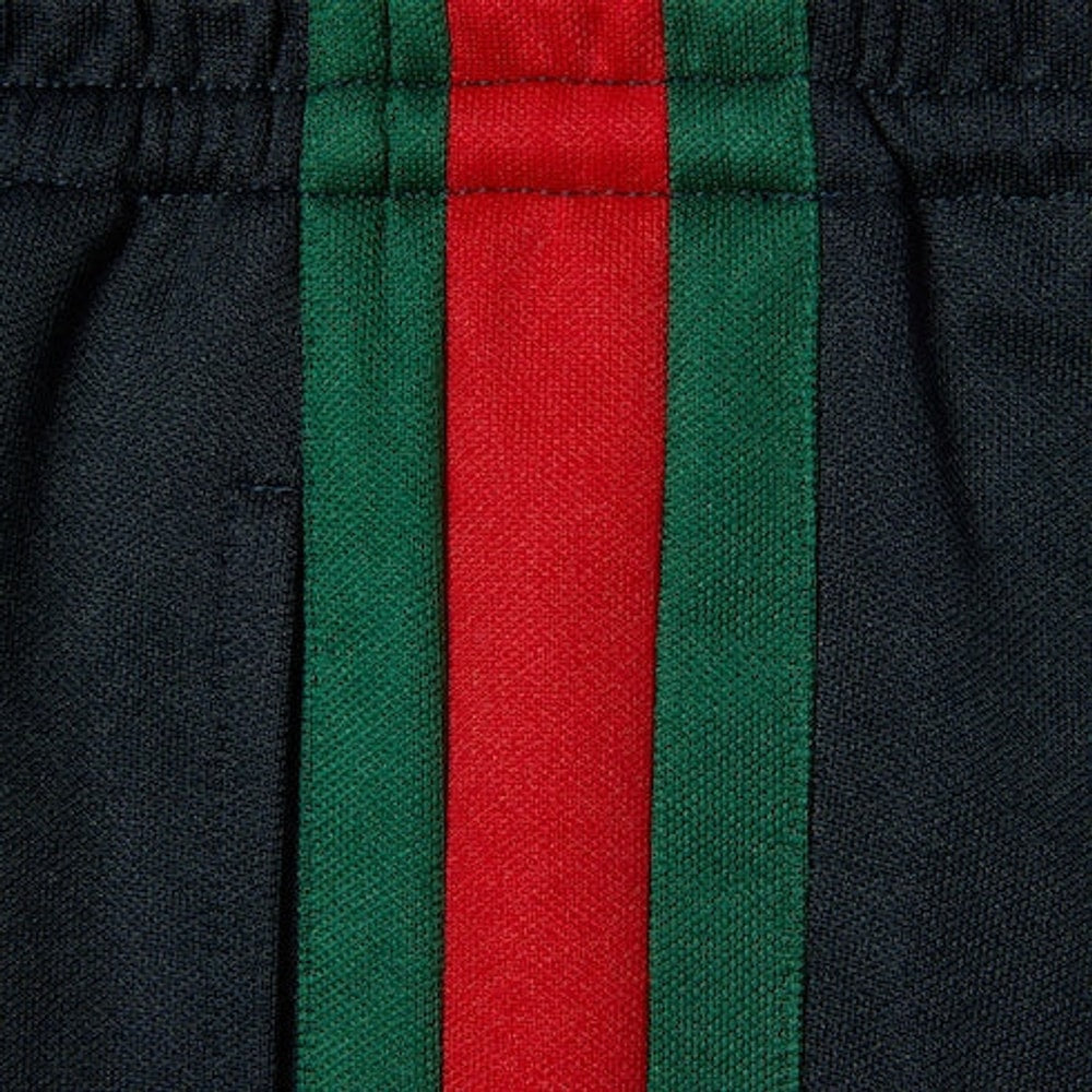Technical jersey sportswear pants with Web