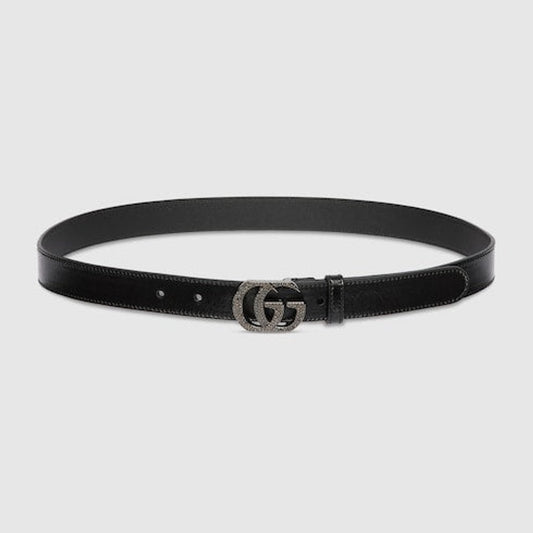 Belt with Double G buckle