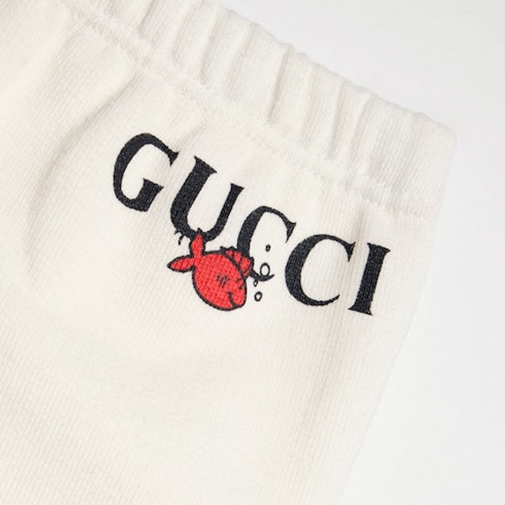 Children's cotton shorts with print