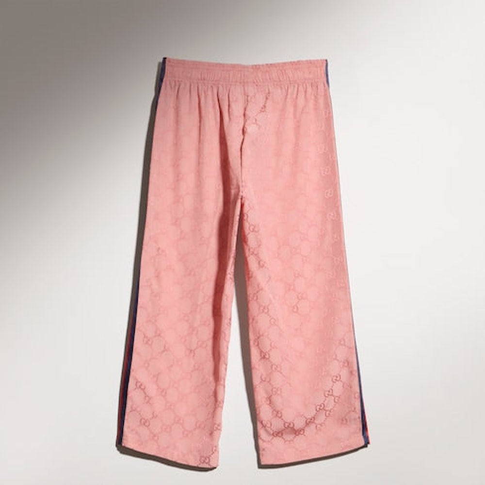 Children's GG viscose pants