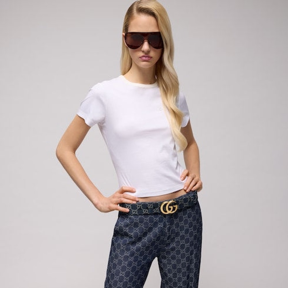 GG Marmont wide belt