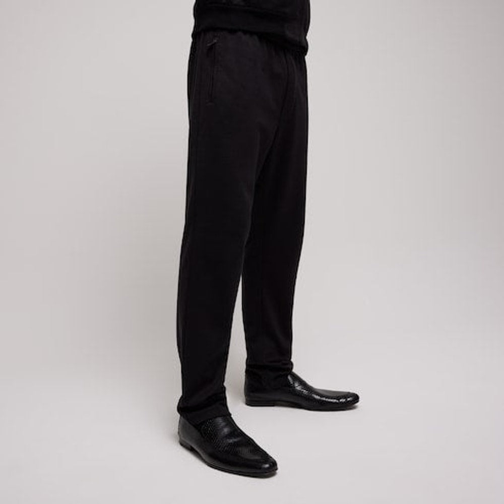 Silk cotton jersey sportswear pants
